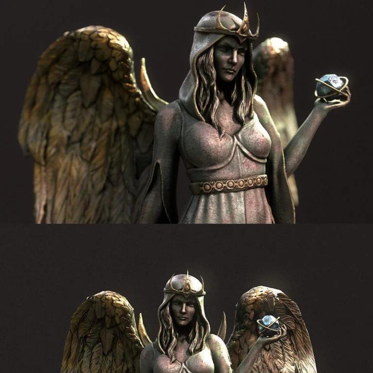 梅迪亚 – 3D打印动漫角色模型|Meridia – 3D Print Model