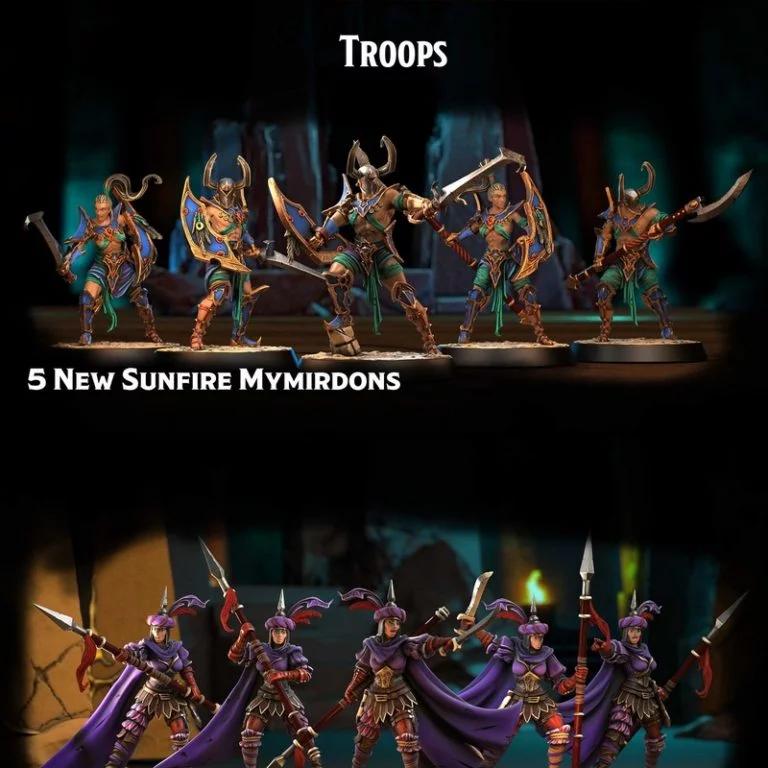 莫尔滕堡纪事：沙海暗王——主权增援3D打印模型|Mortenburg Chronicles – Dark Lords of the Ever Shifting Sands – Sovreign Reinforcements – 3D Print Model