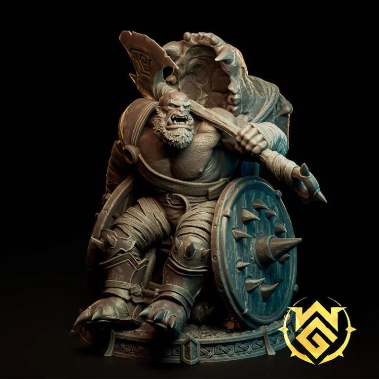 God Hewer Groc - 3D打印动漫角色模型|God Hewer Groc – 3D Print Model