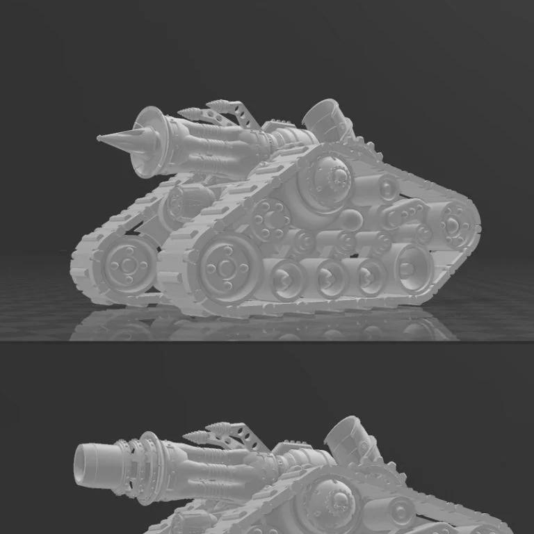 金属军团 金属坦克 3D打印模型|Metal Legions Metal Tanks – 3D Rrint Model