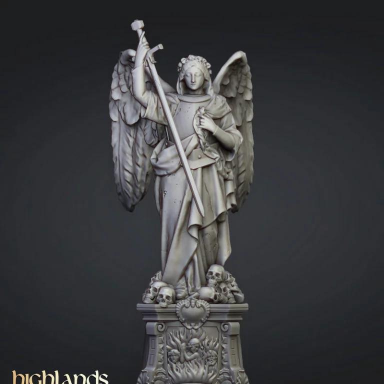 圣赫勒拿岛与圣赫勒拿大教堂 3D打印模型|Highlands Miniatures – Saint Helena and St. Helen’s Cathedral – 3D Print Model