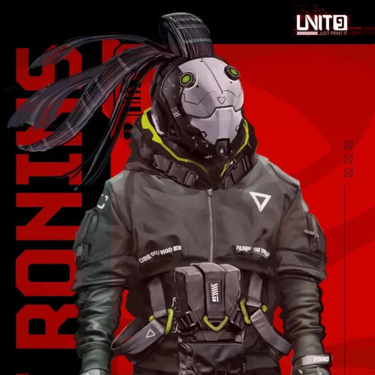 赛博朋克——石川大辅——街头忍者——3D打印模型|Cyberpunk – Daisuke Razor Ishikawa – Street Ronins – 3D Print Model