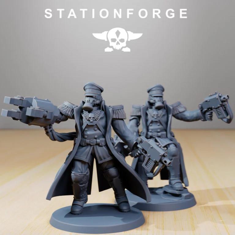 GrimGuard - 3D打印模型|GrimGuard – Officer – 3D Print Model