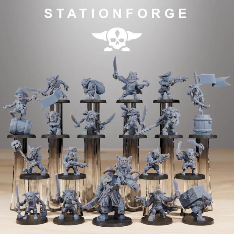 Gobs Pirates 3D打印模型|Gobs Pirates – 3D Print Model
