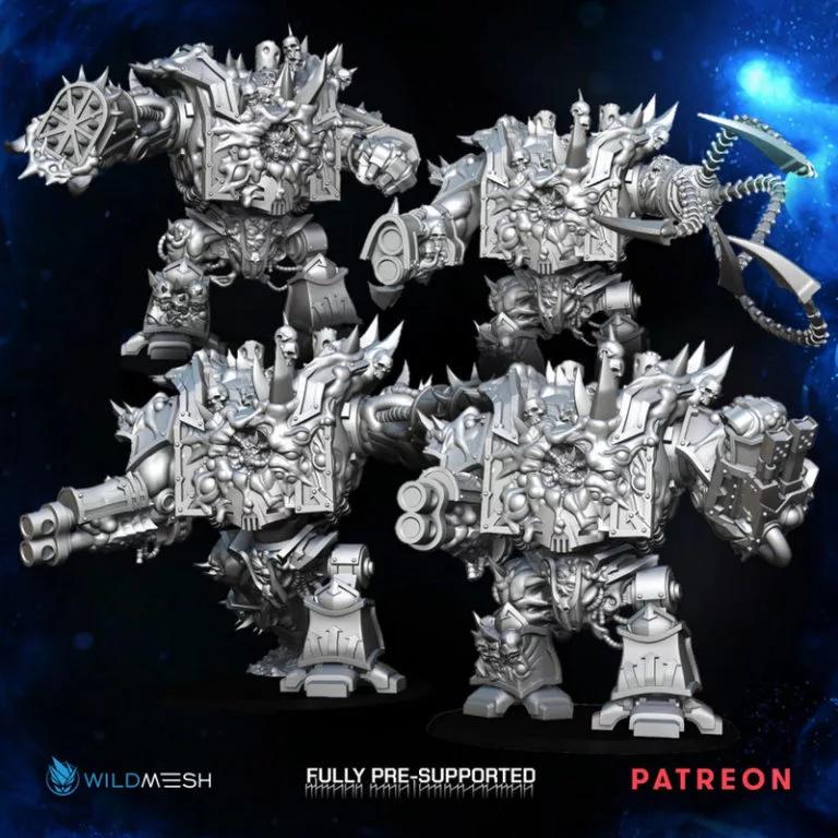 Chaos Juggernaut – 3D Print Model