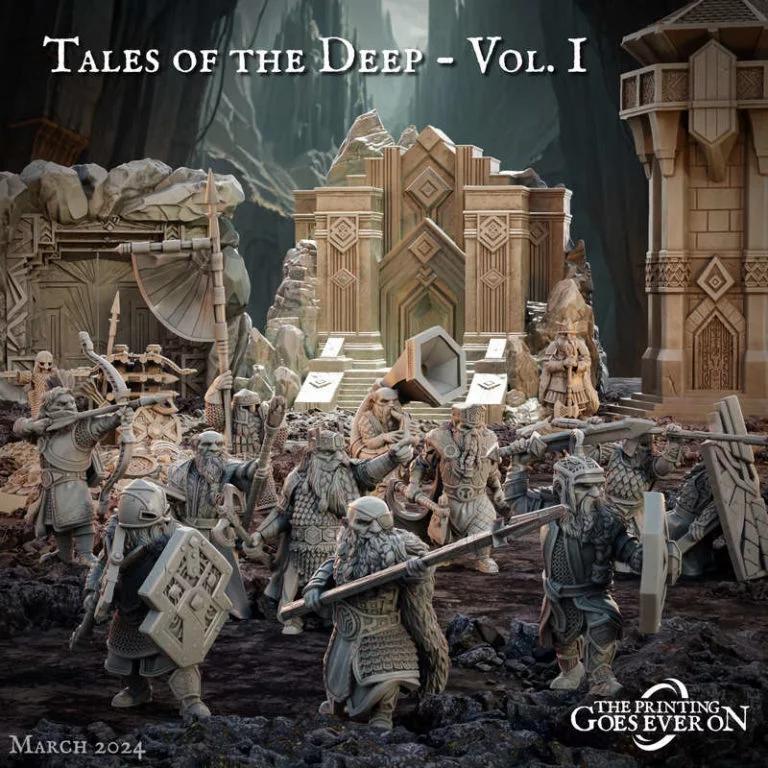 The Printing Goes Ever On – Tales of the Deep – Vol. 1 – 3D Print Model