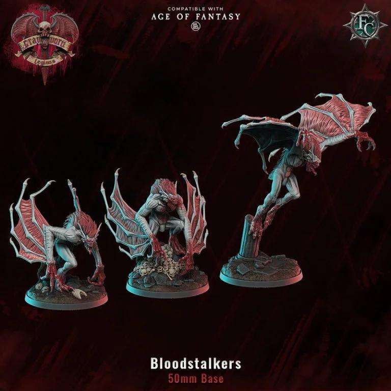 血色猎手——3D打印模型|Bloodstalkers – 3D Print Model