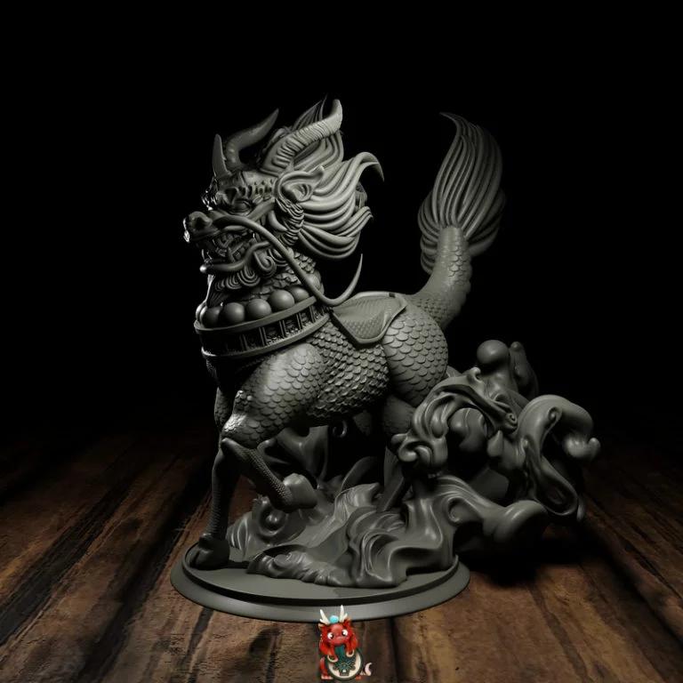 龙之门酒馆 – 迪斯科 – 3D打印模型|Dragon Gate Tavern – Kirin – 3D Print Model