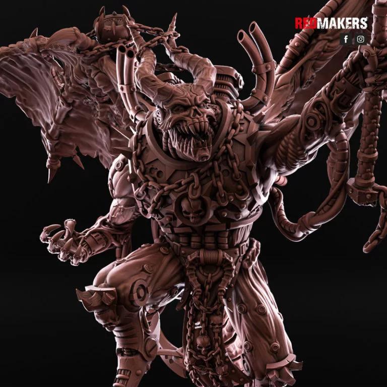 恶魔主宰——Doomlord 3D打印模型|Doomlord – Demons – 3D Print Model