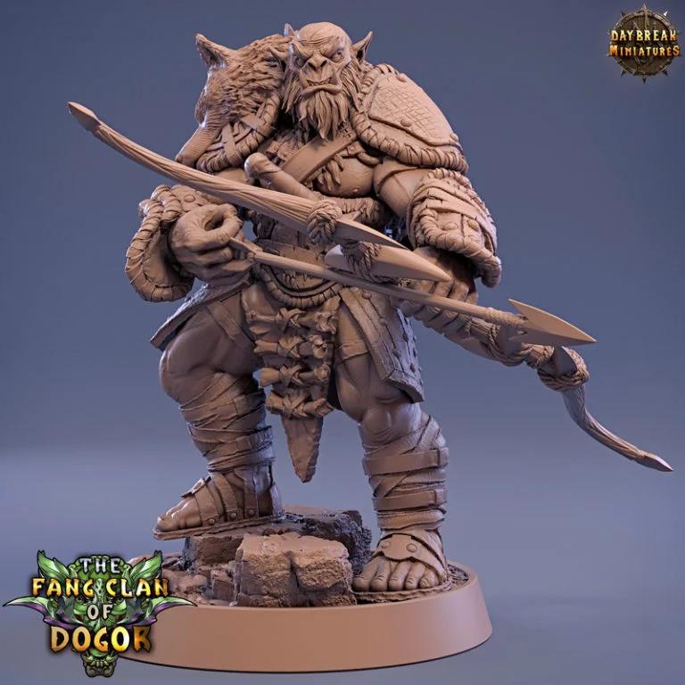 狗尔族·森特伊斯·问题 3D打印模型|The Fang Clan of Dogor – Senteis Problaa – 3D Print Model