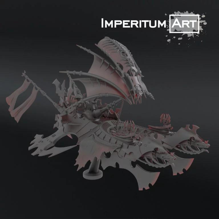 Command Barge – 3D打印模型：《命令舰》角色模型|Command Barge – 3D Print Model
