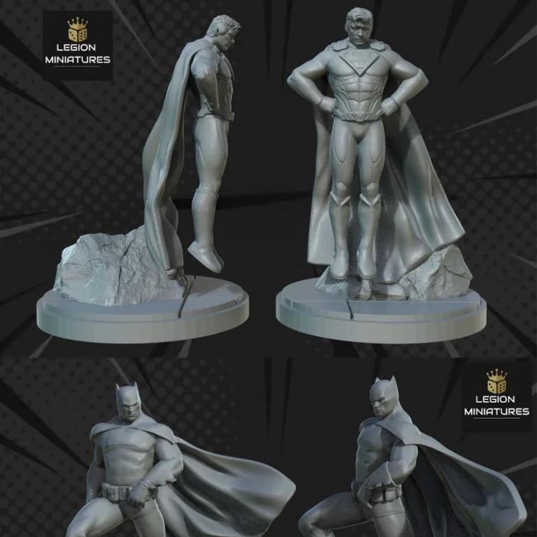 legion迷你模型-暗黑破坏神-3D打印角色模型|Legion Miniatures – Pack 08 DC – 3D Print Model