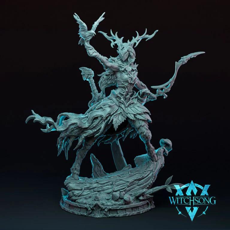 Grove之女——3D打印模型|Lady of the Grove – 3D Print Model