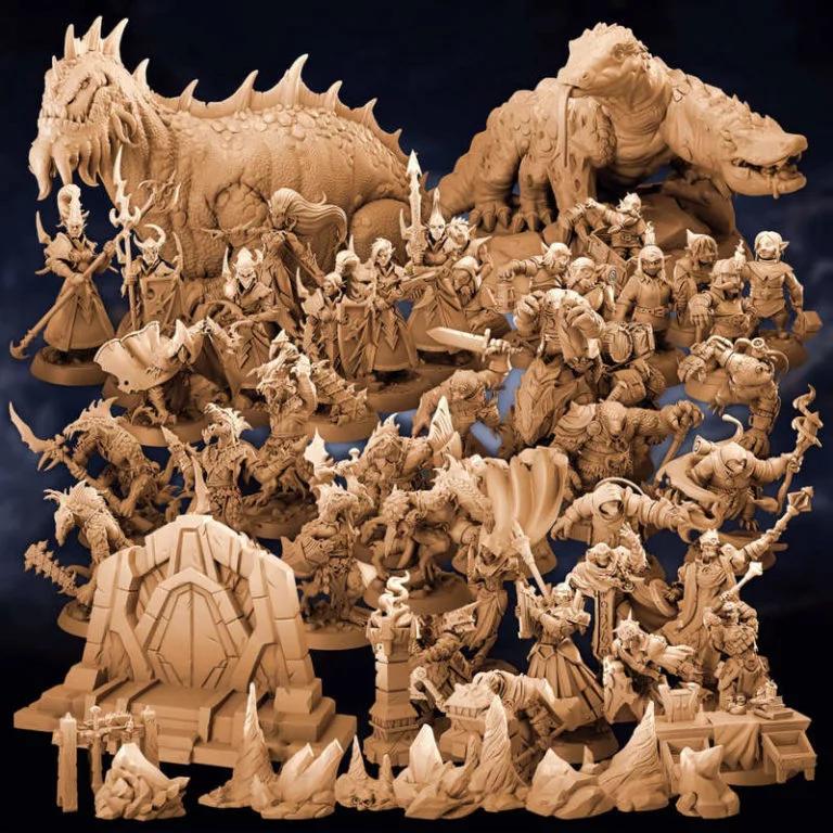 Fiends of the UnderCity – 3D Print Model