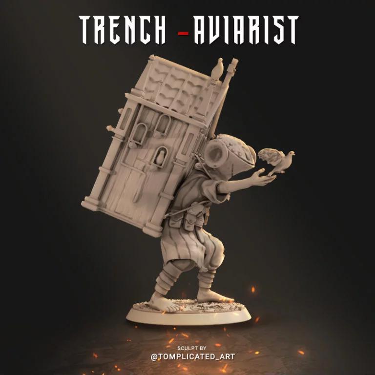 Trench Aviarist 3D打印模型|Trench Aviarist – 3D Print Model
