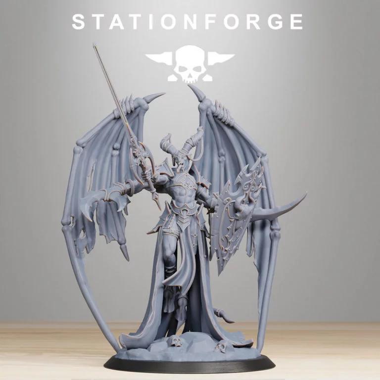 恶魔女王 3D打印模型|Demon Queen – 3D Print Model