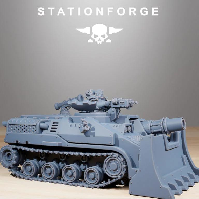 索克拉蒂斯先锋坦克 3D打印模型|Socratis Vanguard Tank – 3D Print Model