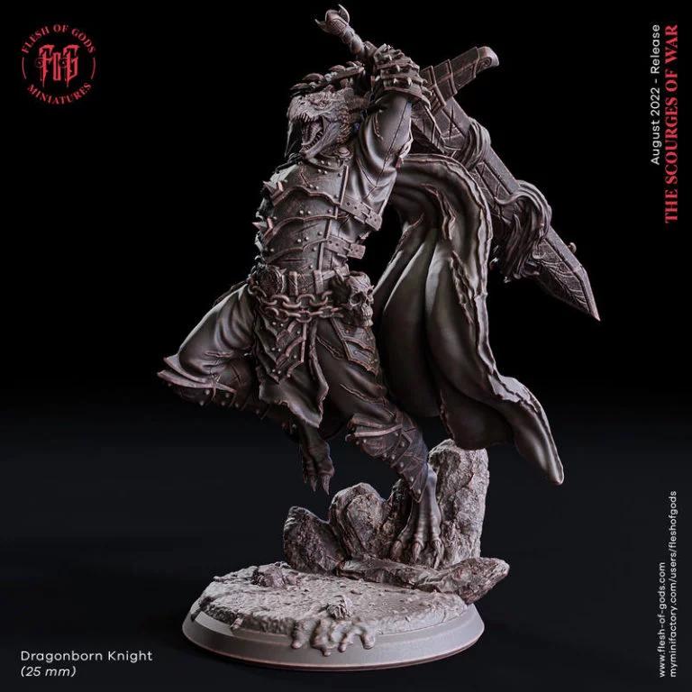 Dragonborn Knight – 3D Print Model