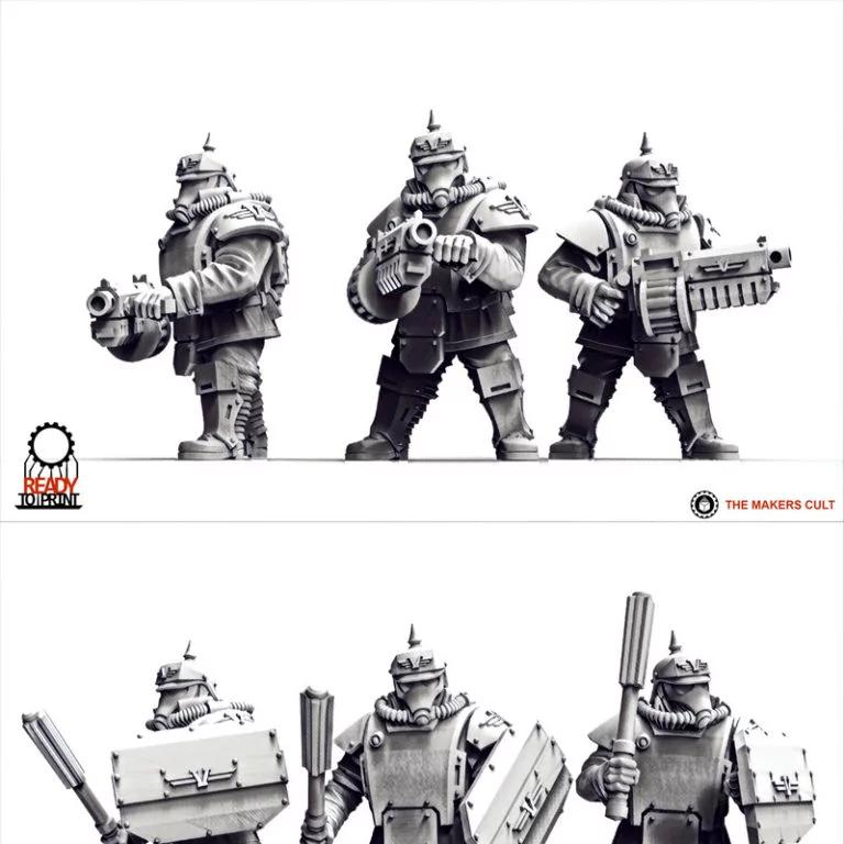 Valour Korps – Abhuman Builder – 3D Print Model