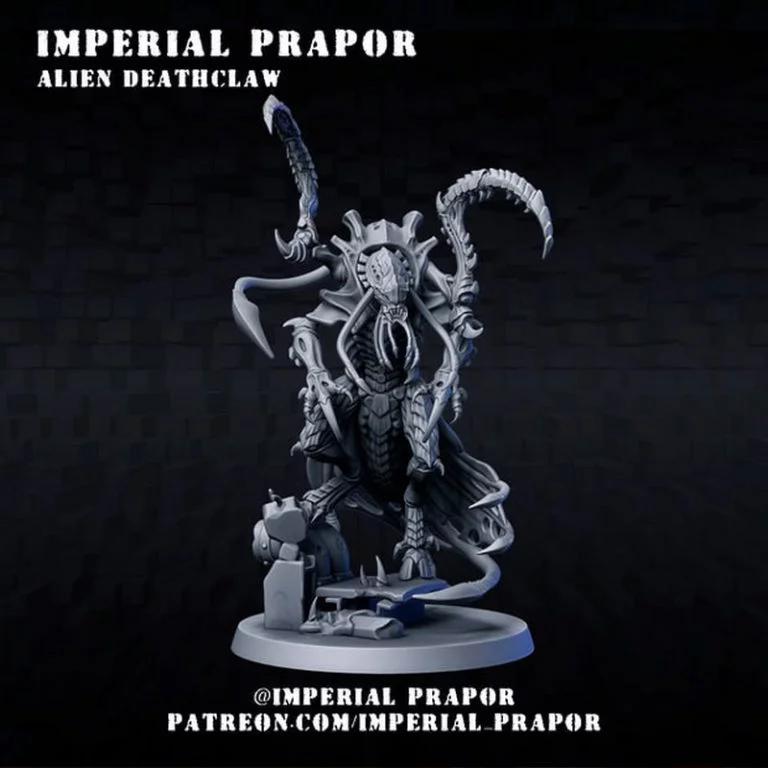 Imperial Prapor – Alien Deathclaw – 3D Print Model