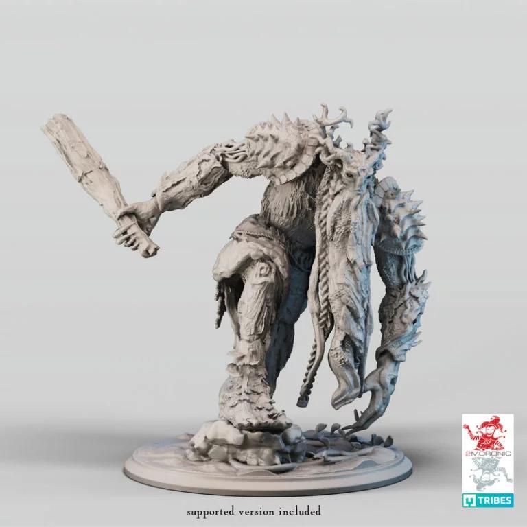 森林巨兽——3D打印模型|Forest Giant – 3D Print Model