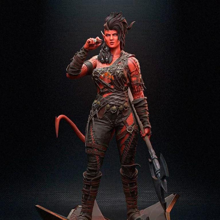 H3LL创作者 - Karlach - 3D打印模型|h3ll creator – Karlach – 3D Print Model STL