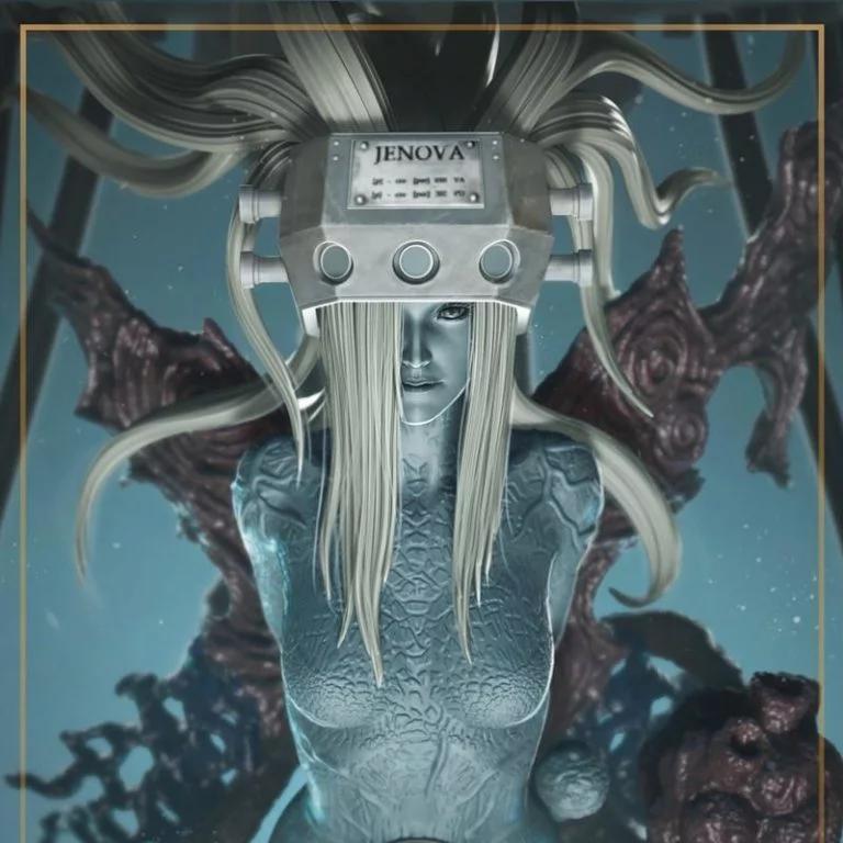 最终幻想7 詹诺瓦 3D打印模型|Nomnom Figures – Jenova from Final Fantasy 7 – 3D Print Model STL