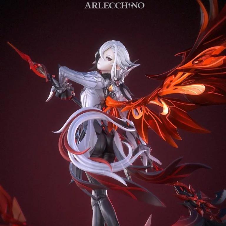 3D打印模型：阿雷奇诺玩偶|Neko Figurines – Arlecchino – 3D Print Model STL