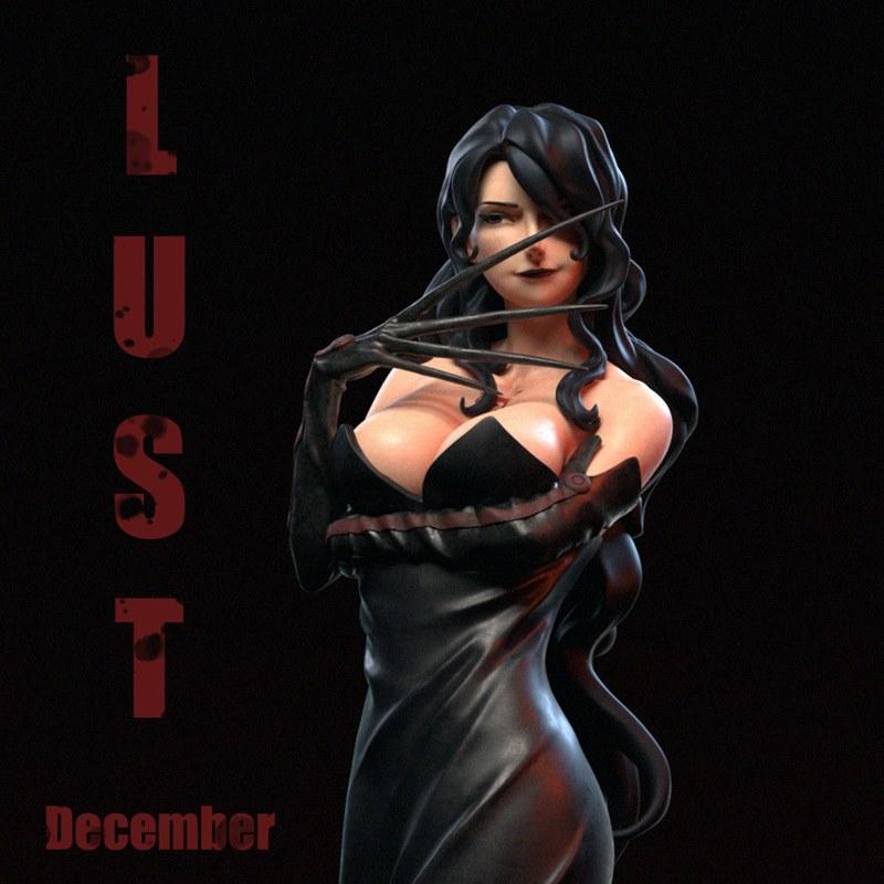 IL Paddyy - 爱欲 - 3D打印模型|IL Paddyy – Lust – 3D Print Model STL