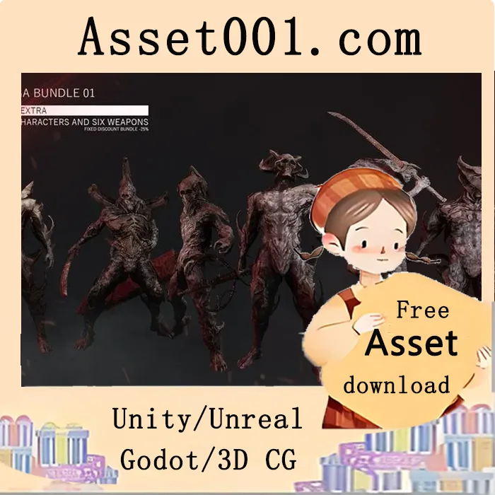 Demon Mega Bundle 01 - Game Assets + Extra 4.27+