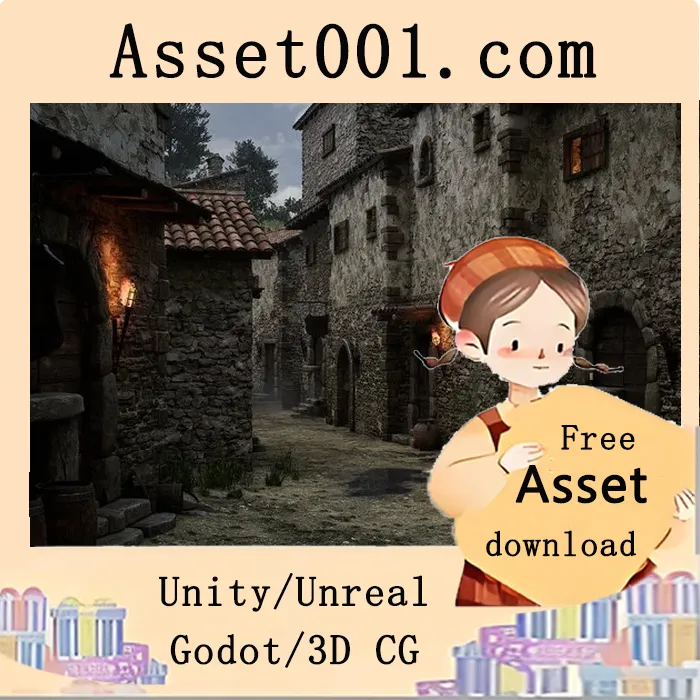 Medieval Italian Village Environment 5.6