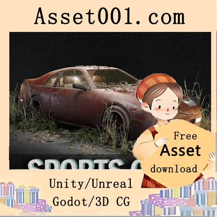 支持多玩家的可驾驶车辆系统（5.1+）|Sports Car - Drivable Vehicles (5.1+)