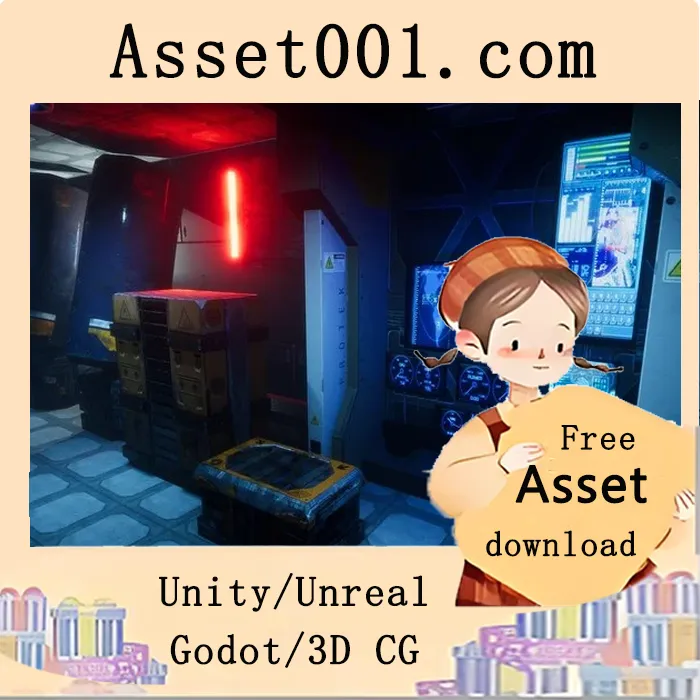 Pro-TEK Sci-Fi PBR Laboratory Interior with Hologram Pro-TEK Sci-Fi PBR Laboratory Interior with Hologram