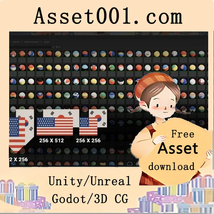 Country Flag (with Physics animation) 5.0+