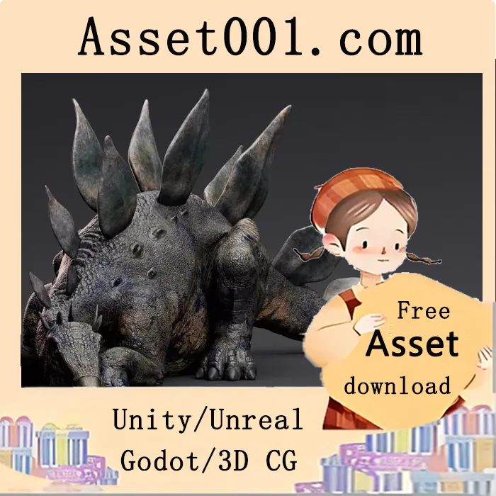 Stegosaurus Real Dinosaur 106 Animations v1.1