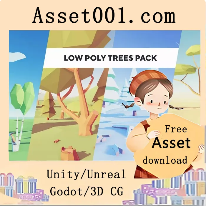 Low Poly Trees - Pack v1.4.7 (23 Oct 2025)