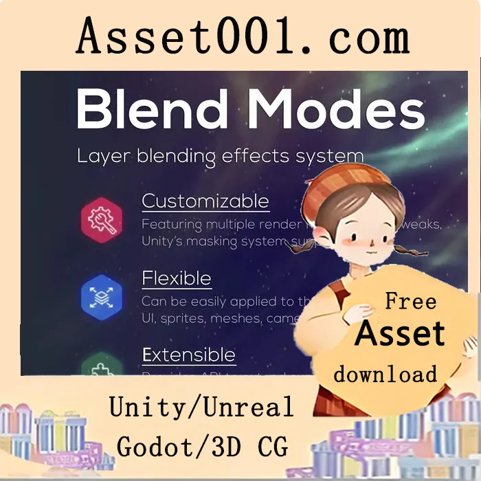 Unity Blend Modes 4.1：打造媲美Photoshop的视觉效果|Blend Modes v4.1