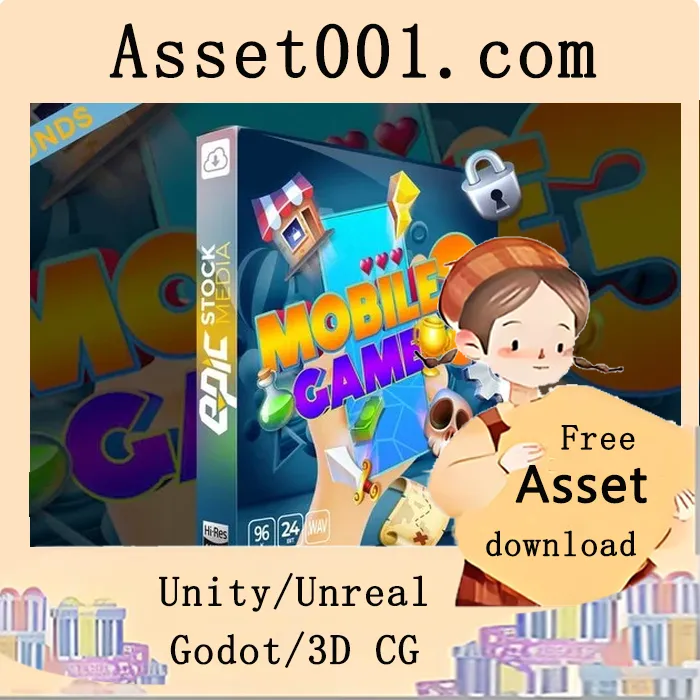 Unity Mobile Game 3：620+ 个可爱卡通风格音效库|Mobile Game 3 4.26+