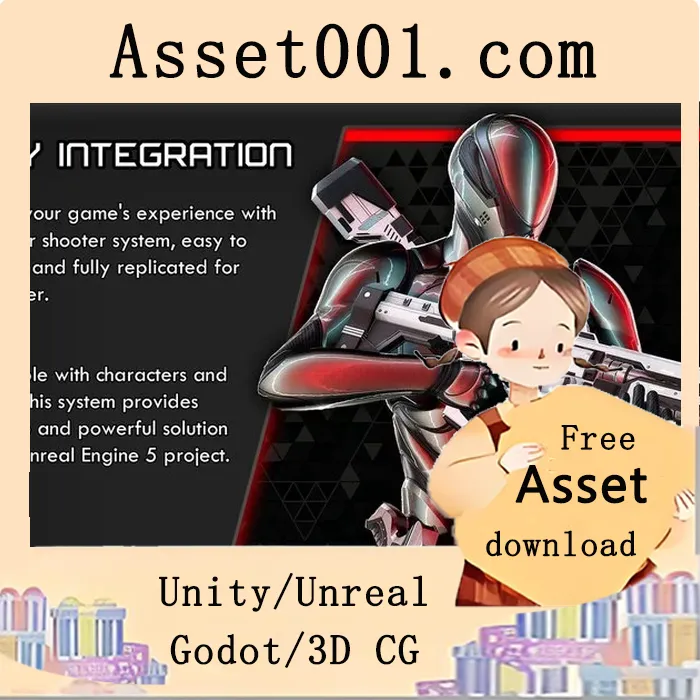 基于蓝印组件的快速射击游戏开发系统 5.0+|Multiplayer Shooter System 5.0+