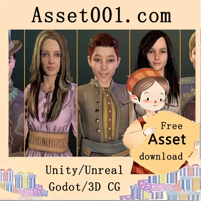 NPC Charaters Kids (Pack) 5.1+