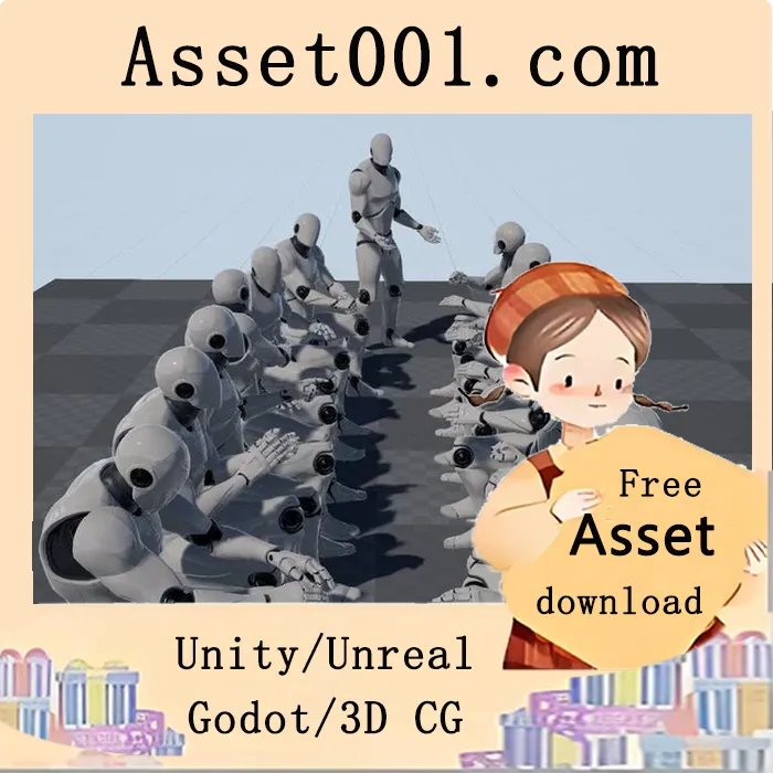 Mocap Online 推出办公室会议动画包，含37个精细动作场景|Office Meeting - MoCap Pack 4.15+