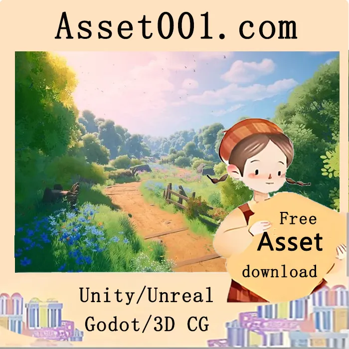 stylized环境-草地包4.24+：包含350+高质量资产的季节性生物群落资源包|Stylized Environment - Meadow Pack 4.24+