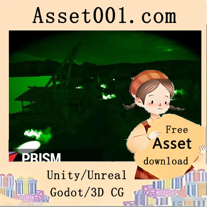 Unity URP 2.1 中基于deferred渲染的夜视效果实现方法|PRISM Deferred Night Vision - URP v2.1