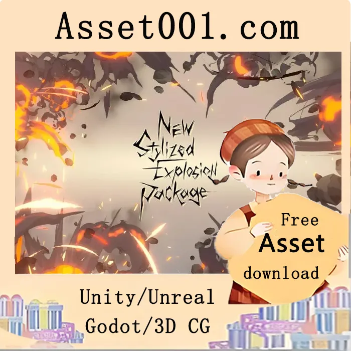 全新风格化爆炸资源包 v1.0|New Stylized Explosion Package v1.0