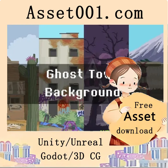 像素艺术废弃场景背景集合：为RPG、生存、恐怖等游戏打造沉浸式世界|Pixel Art Abandoned Places Background Collection