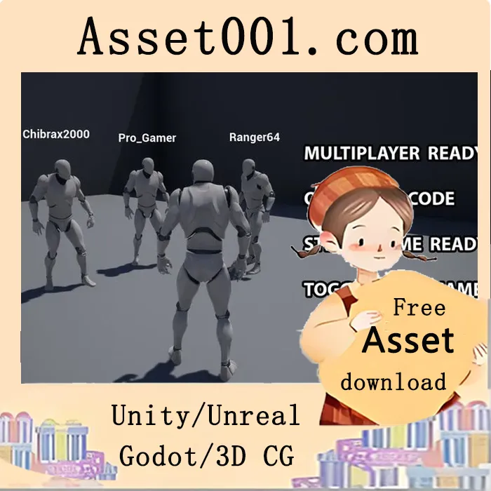 Unity 多人游戏或 NPC 简易名称牌显示系统 5.6 版|Easy Nameplate 5.6