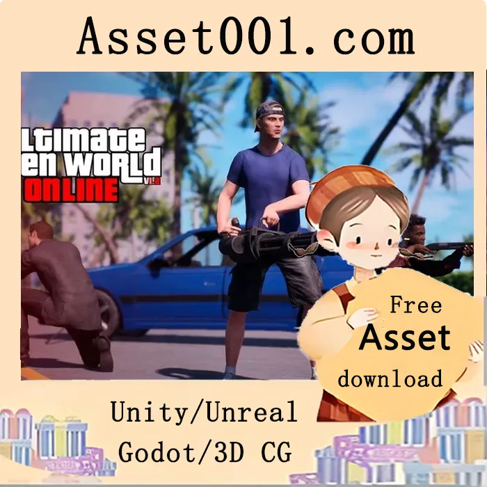 Unity开放世界游戏完整项目模板 v1.2 全功能详解|Ultimate Open World v1.2 (5.6)