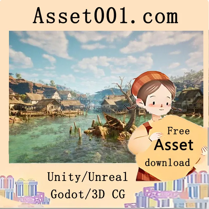 《Medieval Seaside Village 5.3+：基于Nanite与Lumen的下一代模块化环境》|Medieval Seaside Village 5.3+