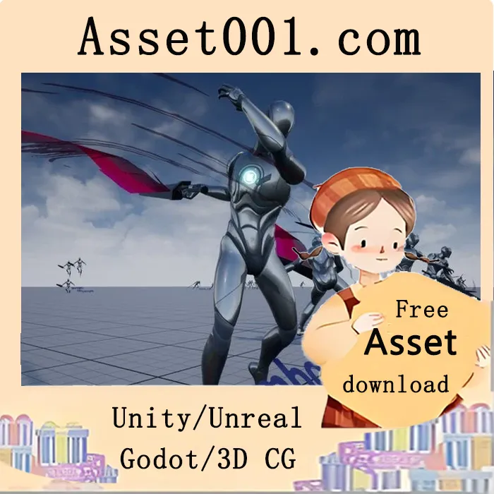 重剑动画集包：包含50个动画和9个姿势的行动角色扮演游戏主角武器资源|Heavy Sword AnimSet 4.18+