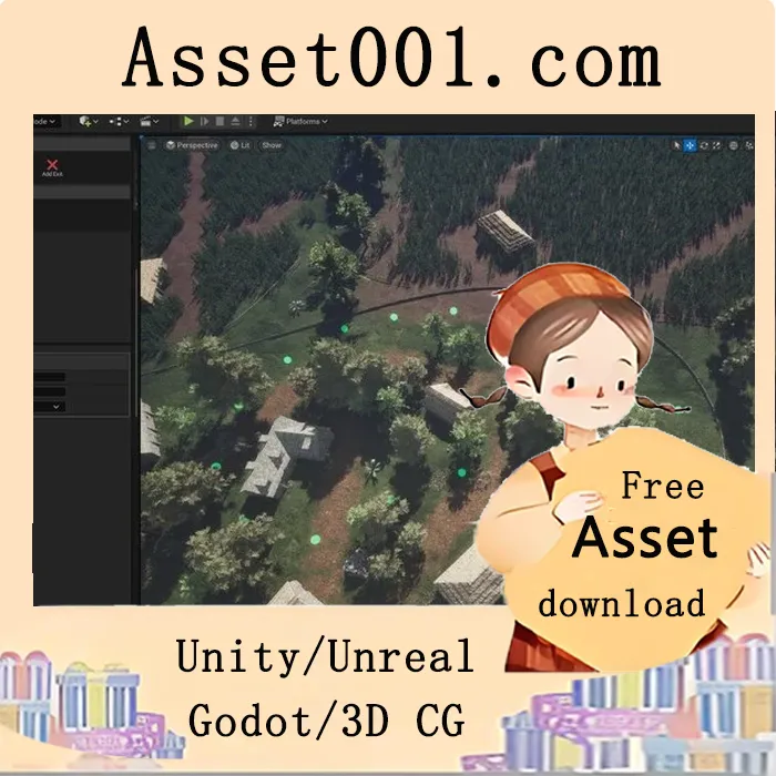 基于PCG的Calysto村庄工具：高效生成详细村庄、农场与遗迹|Calysto Village (Previously Massive Village) Procedural villages, farms with PCG